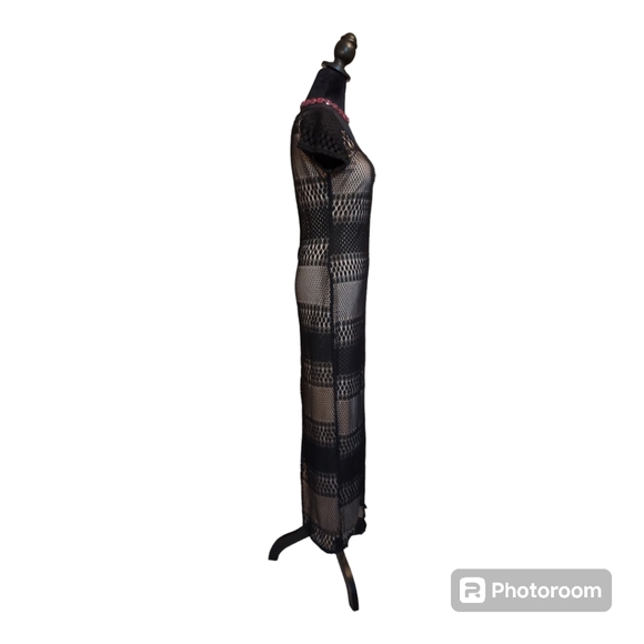 Ceduxion Black Vintage Lace Dress - Picture 2 of 9